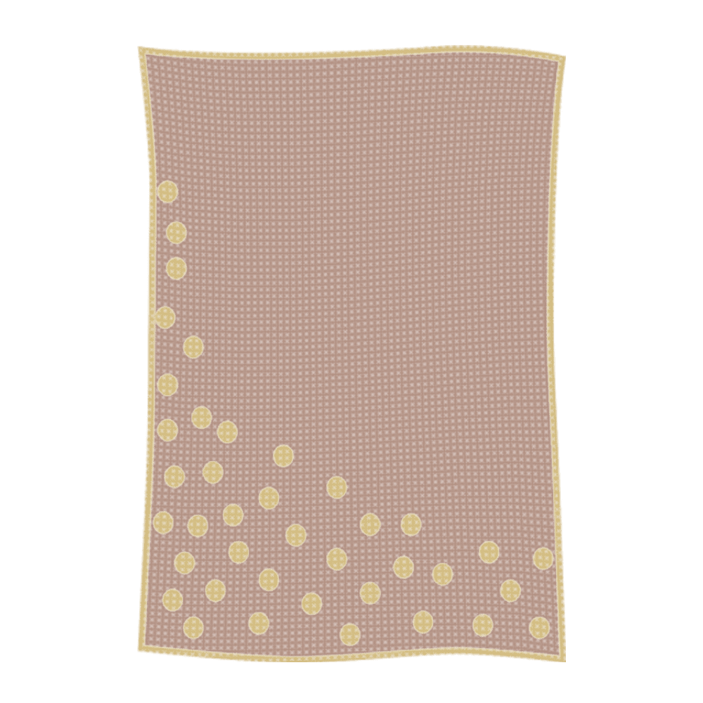 Metallic Sprinkled Dots Name Blanket - Image 37
