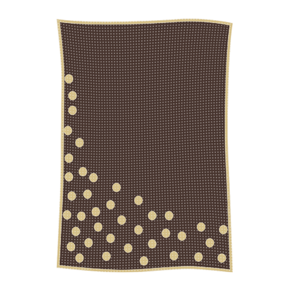 Metallic Sprinkled Dots Name Blanket - Image 40