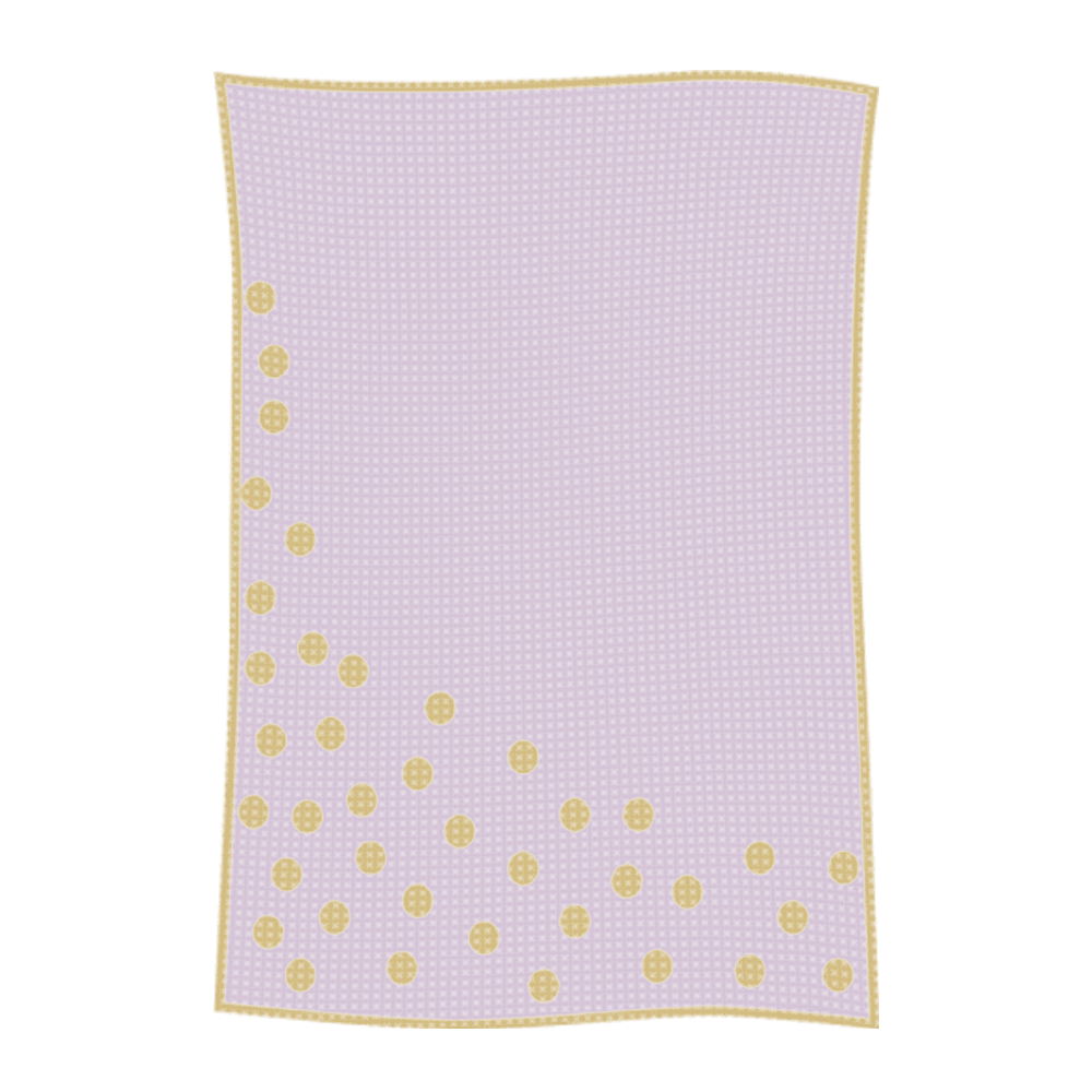 Metallic Sprinkled Dots Name Blanket - Image 41