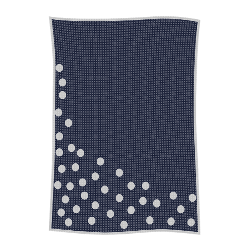 Metallic Sprinkled Dots Name Blanket - Image 23