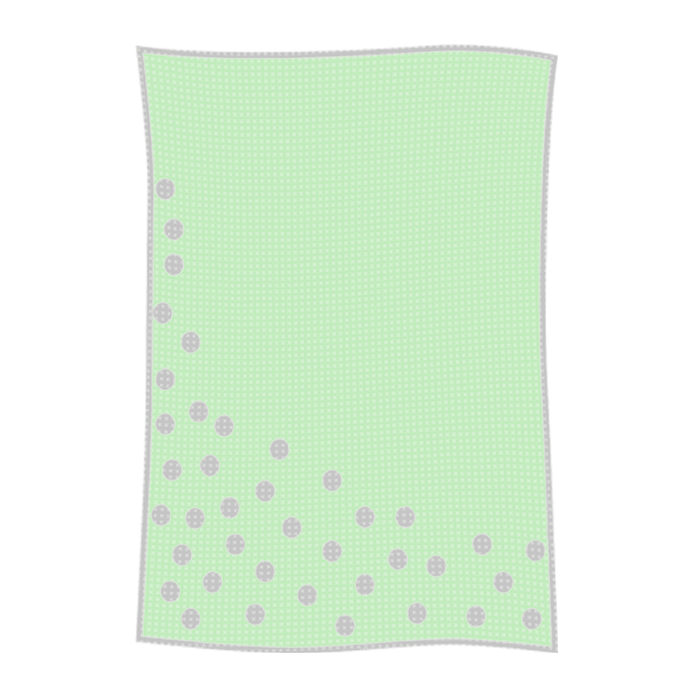 Metallic Sprinkled Dots Name Blanket - Image 24