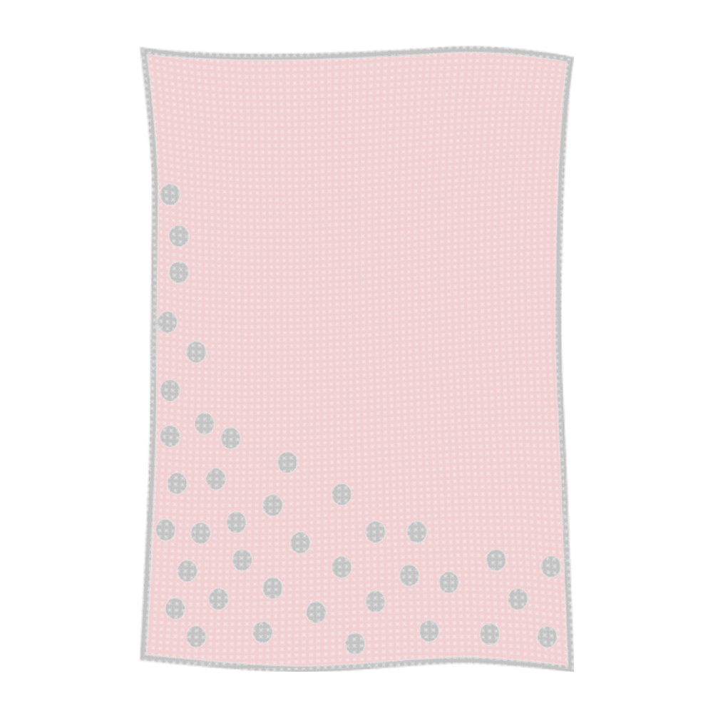 Metallic Sprinkled Dots Name Blanket - Image 14