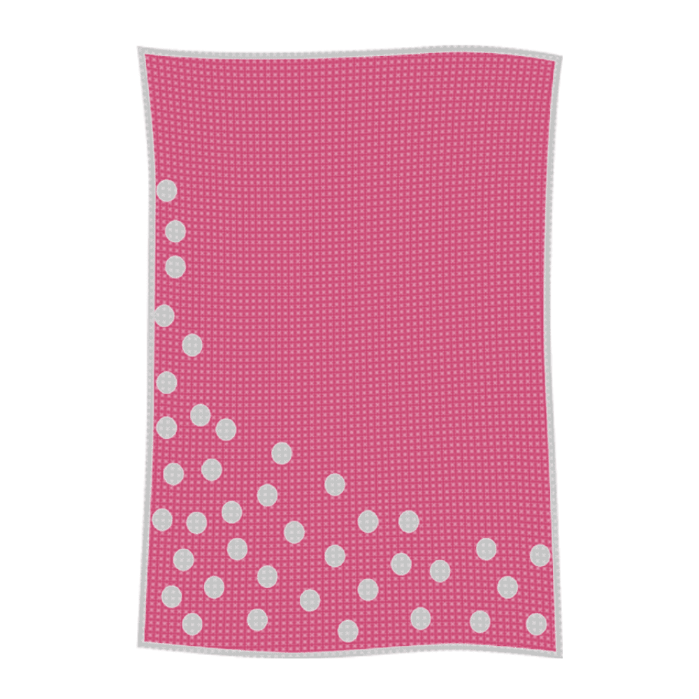 Metallic Sprinkled Dots Name Blanket - Image 16