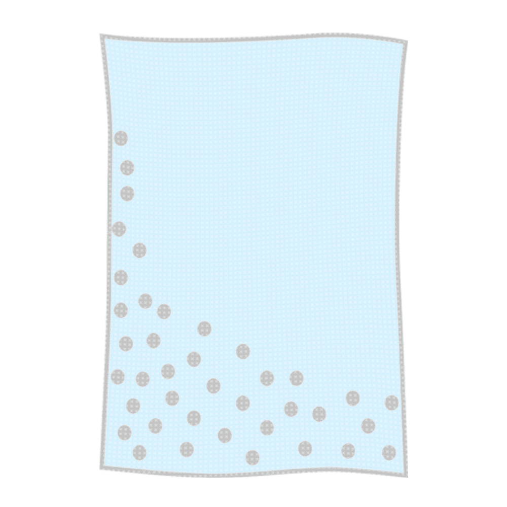 Metallic Sprinkled Dots Name Blanket - Image 18