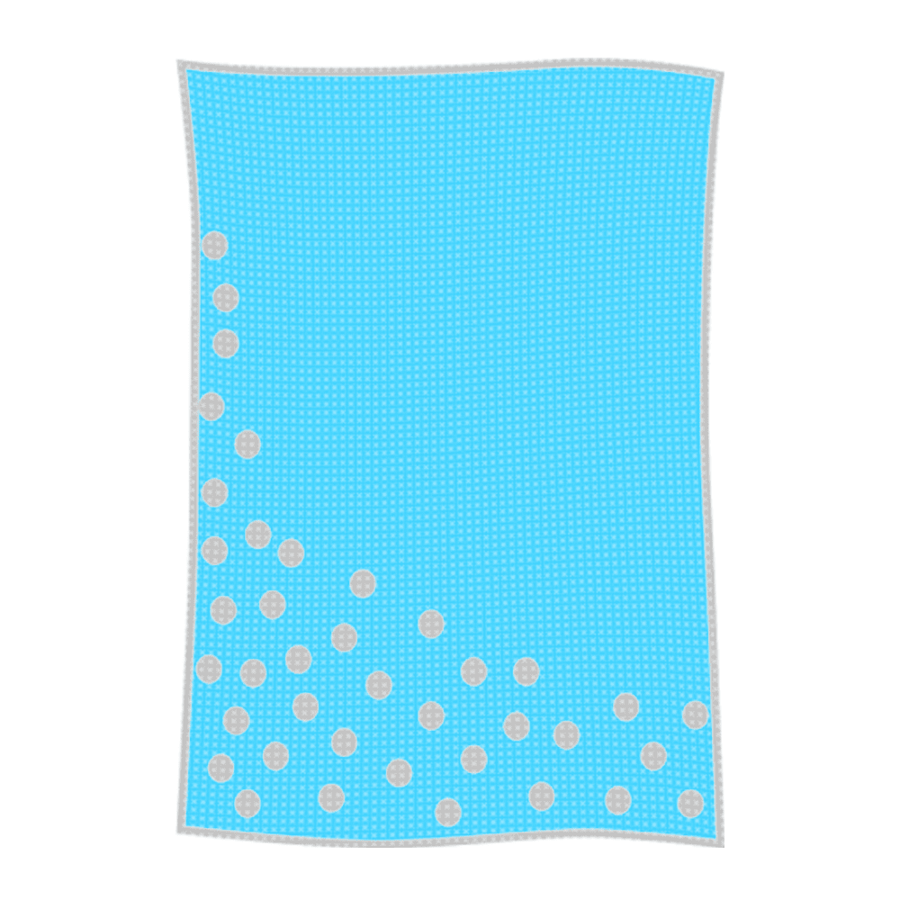 Metallic Sprinkled Dots Name Blanket - Image 19