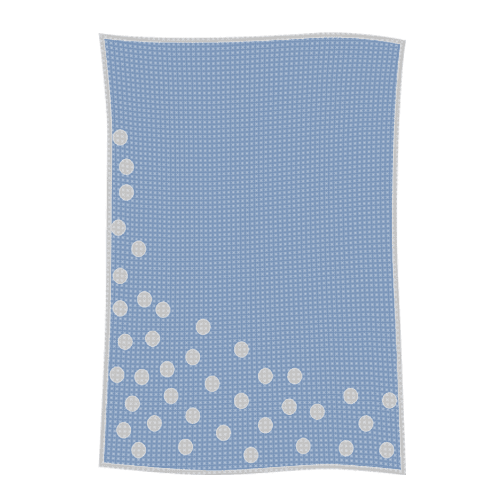 Metallic Sprinkled Dots Name Blanket - Image 20