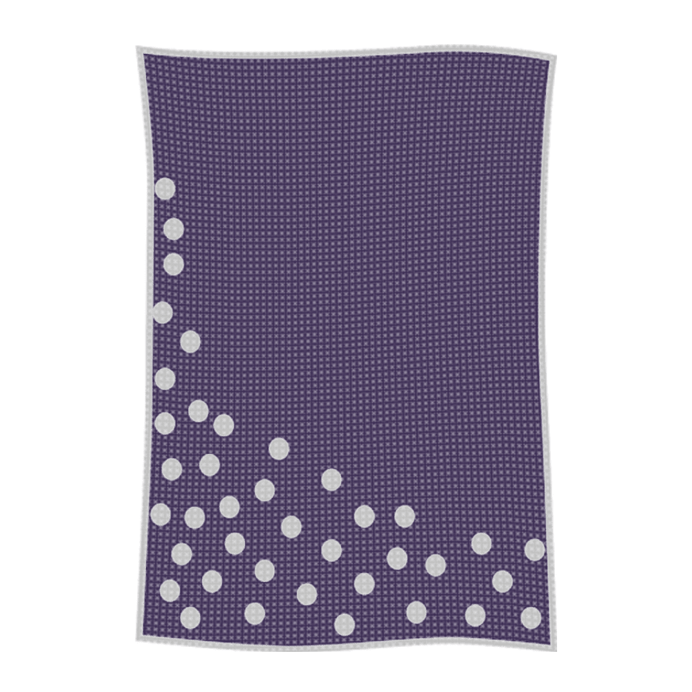 Metallic Sprinkled Dots Name Blanket - Image 22