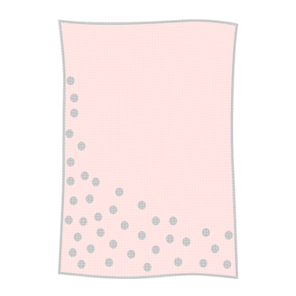 Metallic Sprinkled Dots Name Blanket - Image 13