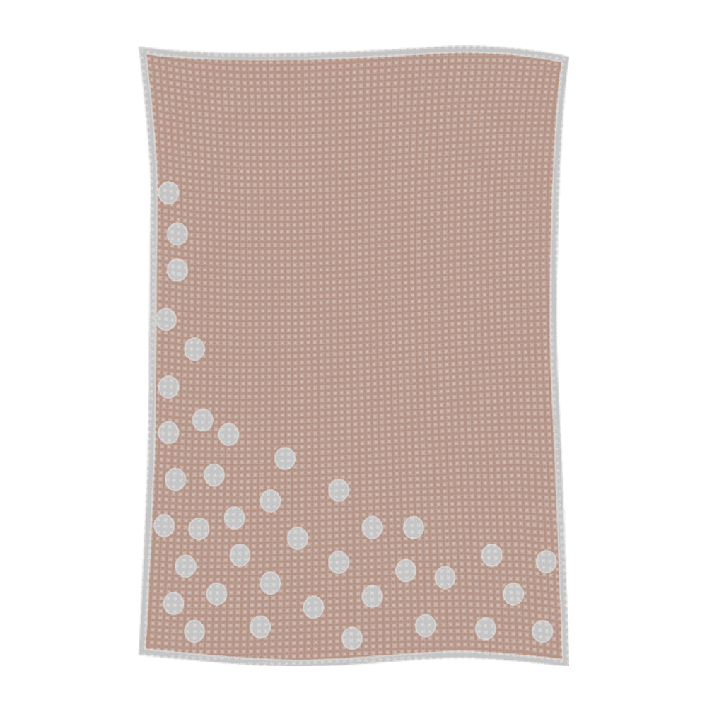 Metallic Sprinkled Dots Name Blanket - Image 8