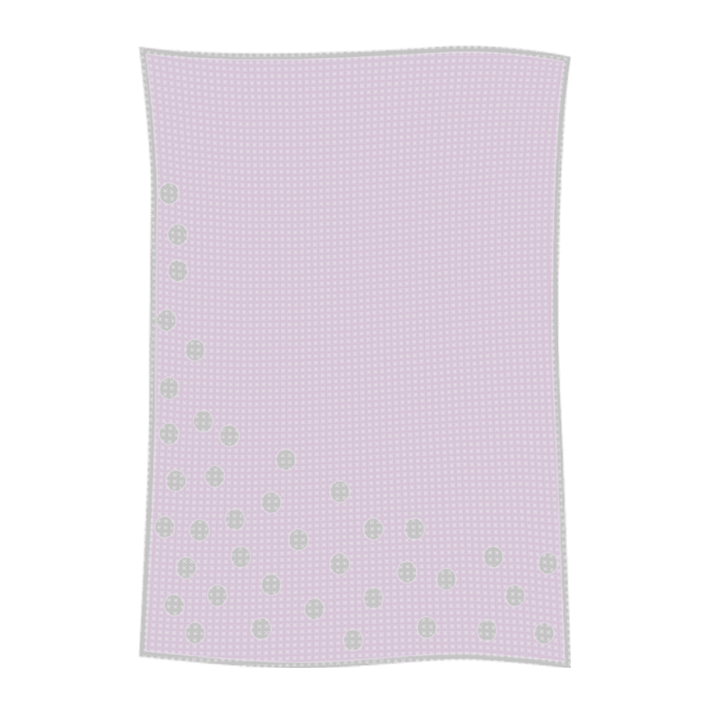 Metallic Sprinkled Dots Name Blanket - Image 12