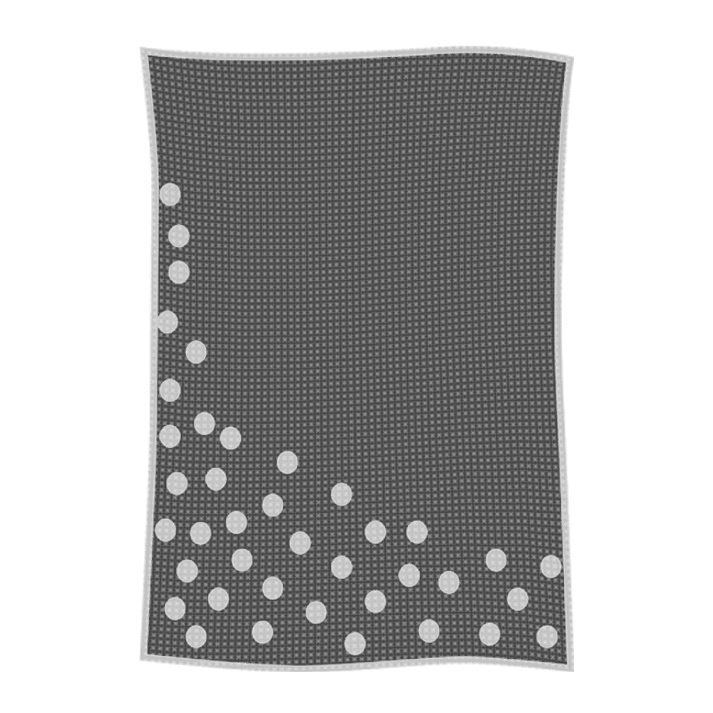 Metallic Sprinkled Dots Name Blanket - Image 5