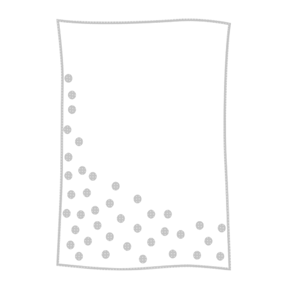Metallic Sprinkled Dots Name Blanket - Image 2