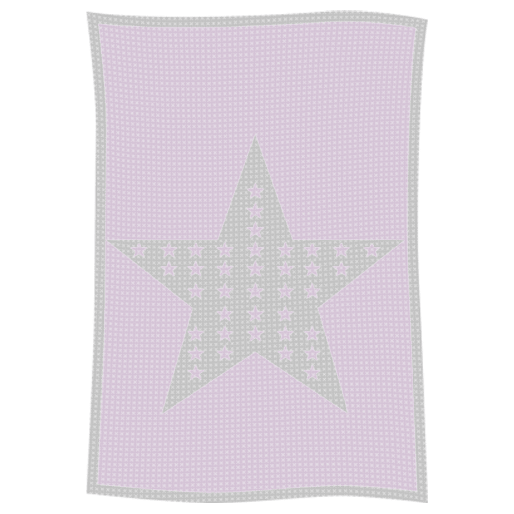Metallic Star on Star Name Blanket - Image 42