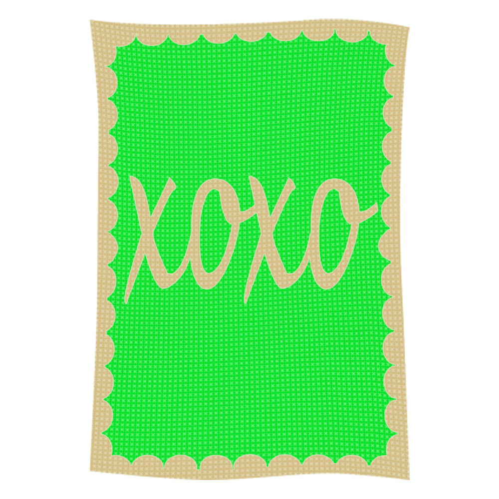 Metallic Hugs & Kisses Name Blanket - Image 36