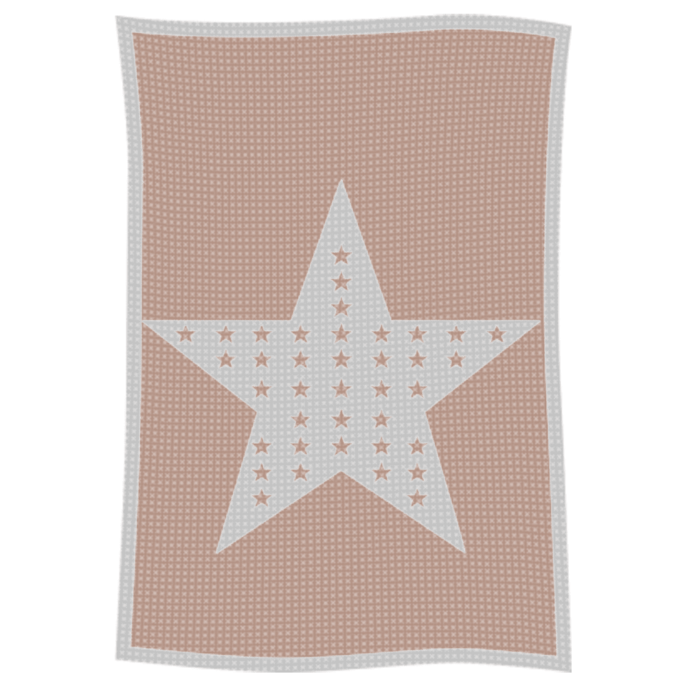 Metallic Star on Star Name Blanket - Image 35