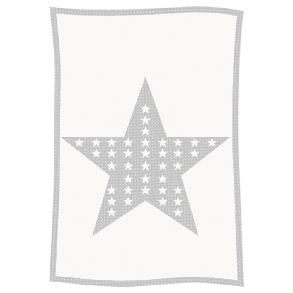 Metallic Star on Star Name Blanket - Image 34