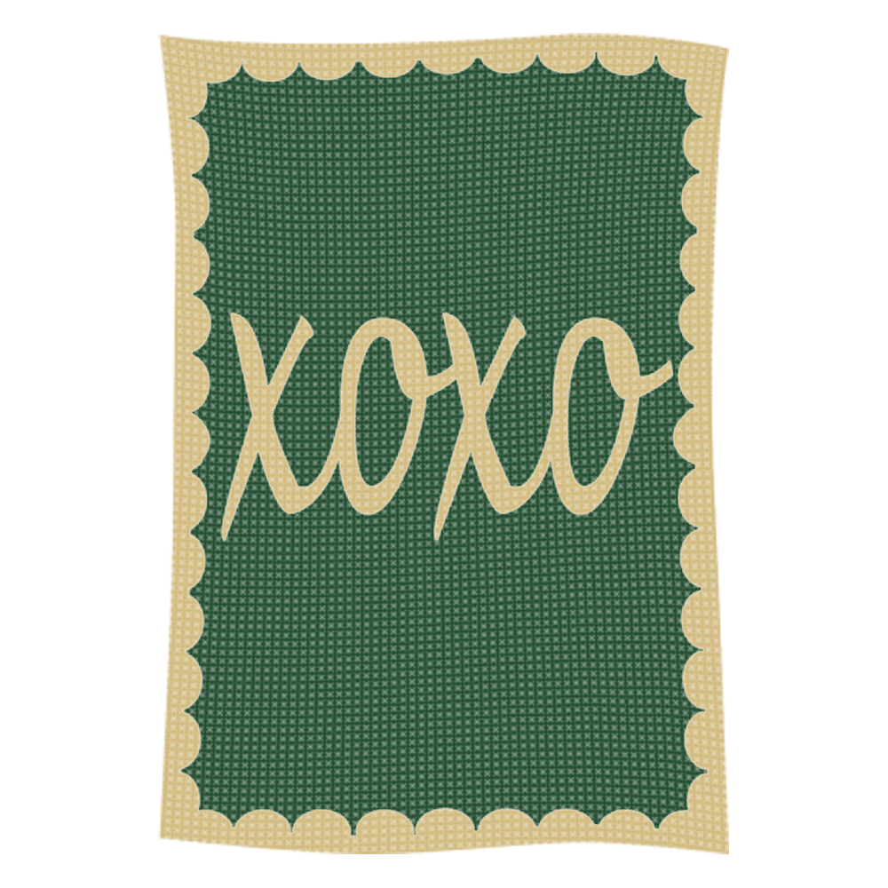 Metallic Hugs & Kisses Name Blanket - Image 34