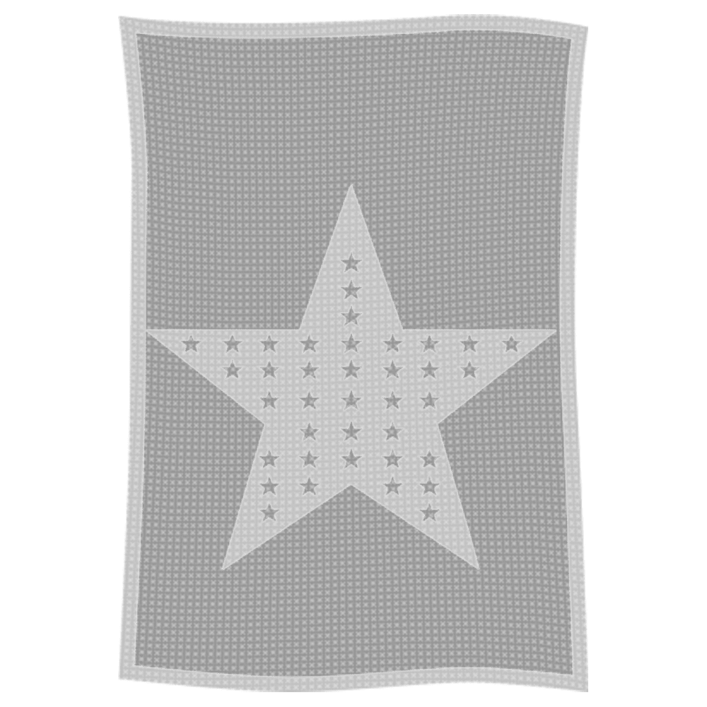Metallic Star on Star Name Blanket - Image 33