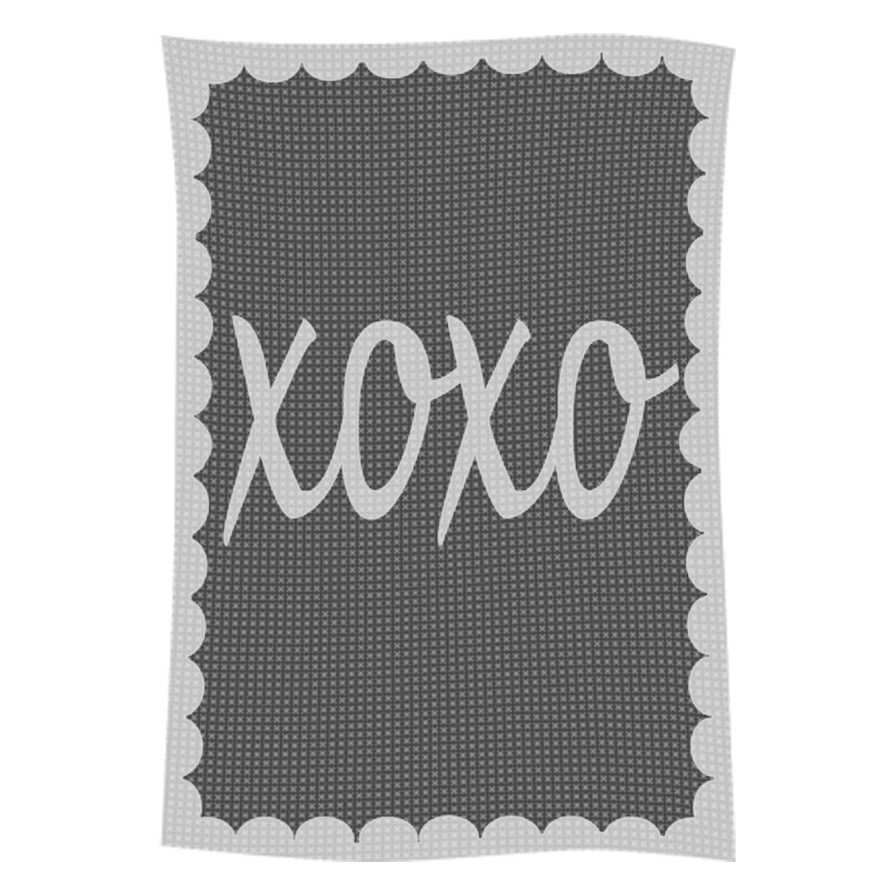 Metallic Hugs & Kisses Name Blanket - Image 29