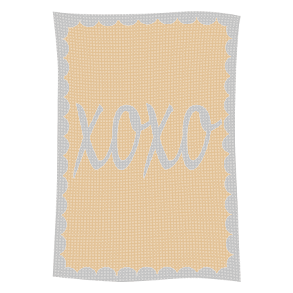 Metallic Hugs & Kisses Name Blanket - Image 26