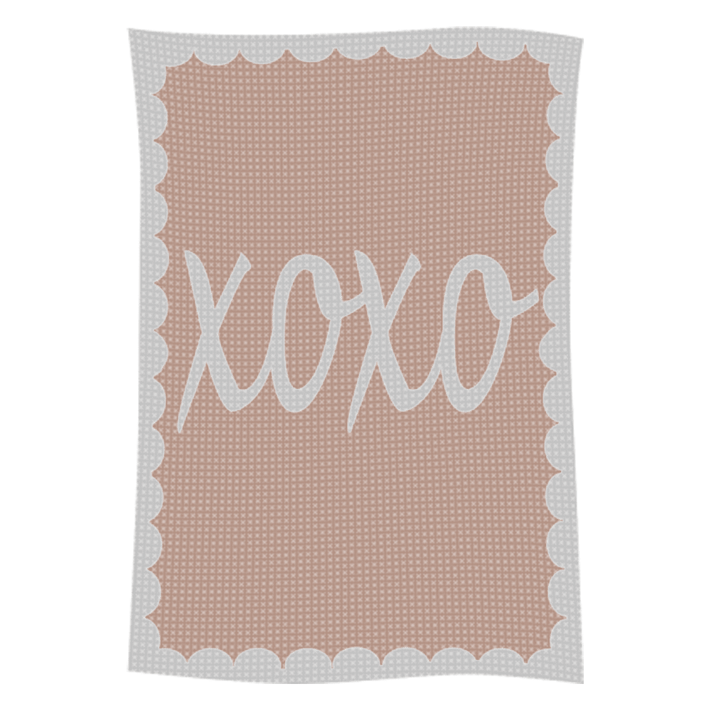 Metallic Hugs & Kisses Name Blanket - Image 25