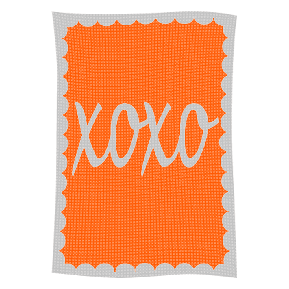 Metallic Hugs & Kisses Name Blanket - Image 24