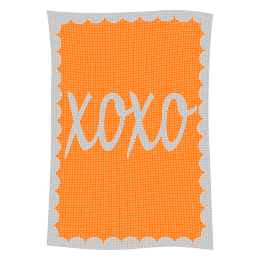Metallic Hugs & Kisses Name Blanket - Image 23