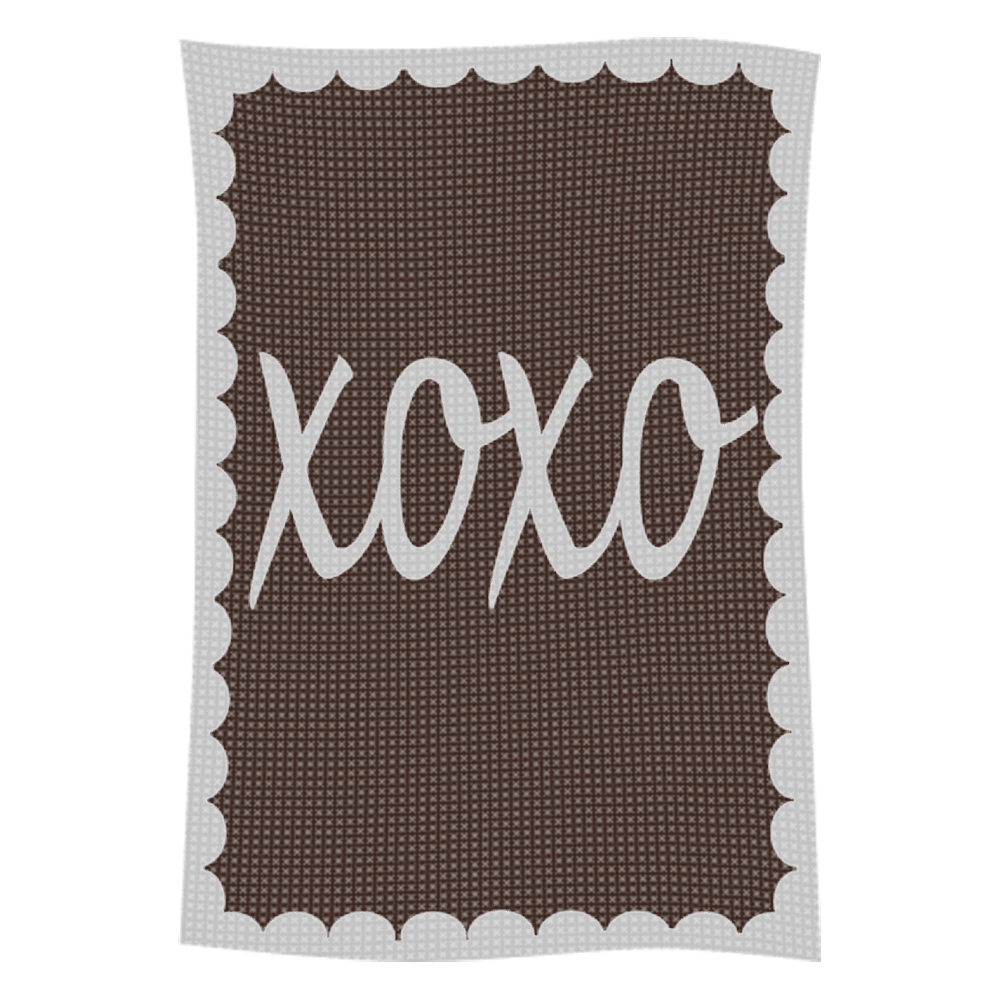 Metallic Hugs & Kisses Name Blanket - Image 22
