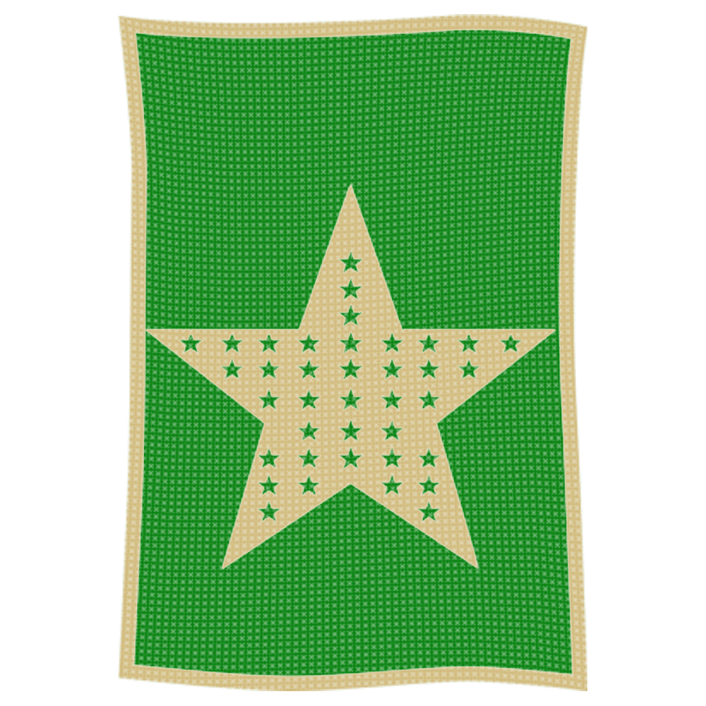Metallic Star on Star Name Blanket - Image 16