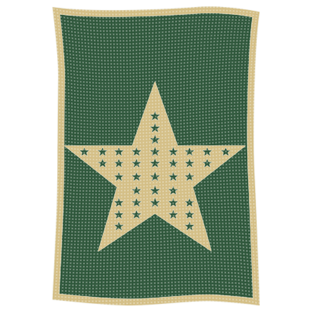 Metallic Star on Star Name Blanket - Image 17