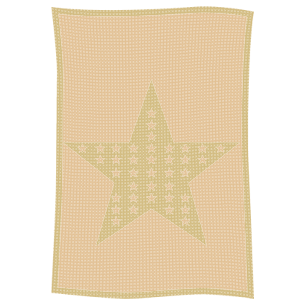 Metallic Star on Star Name Blanket - Image 8