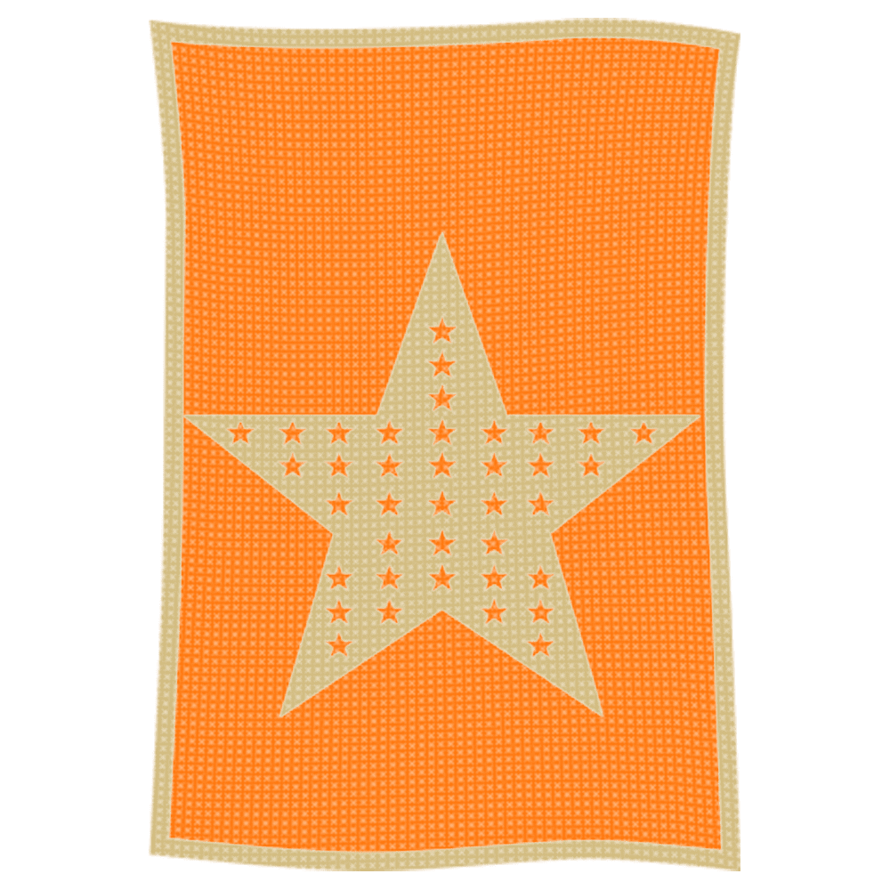 Metallic Star on Star Name Blanket - Image 11