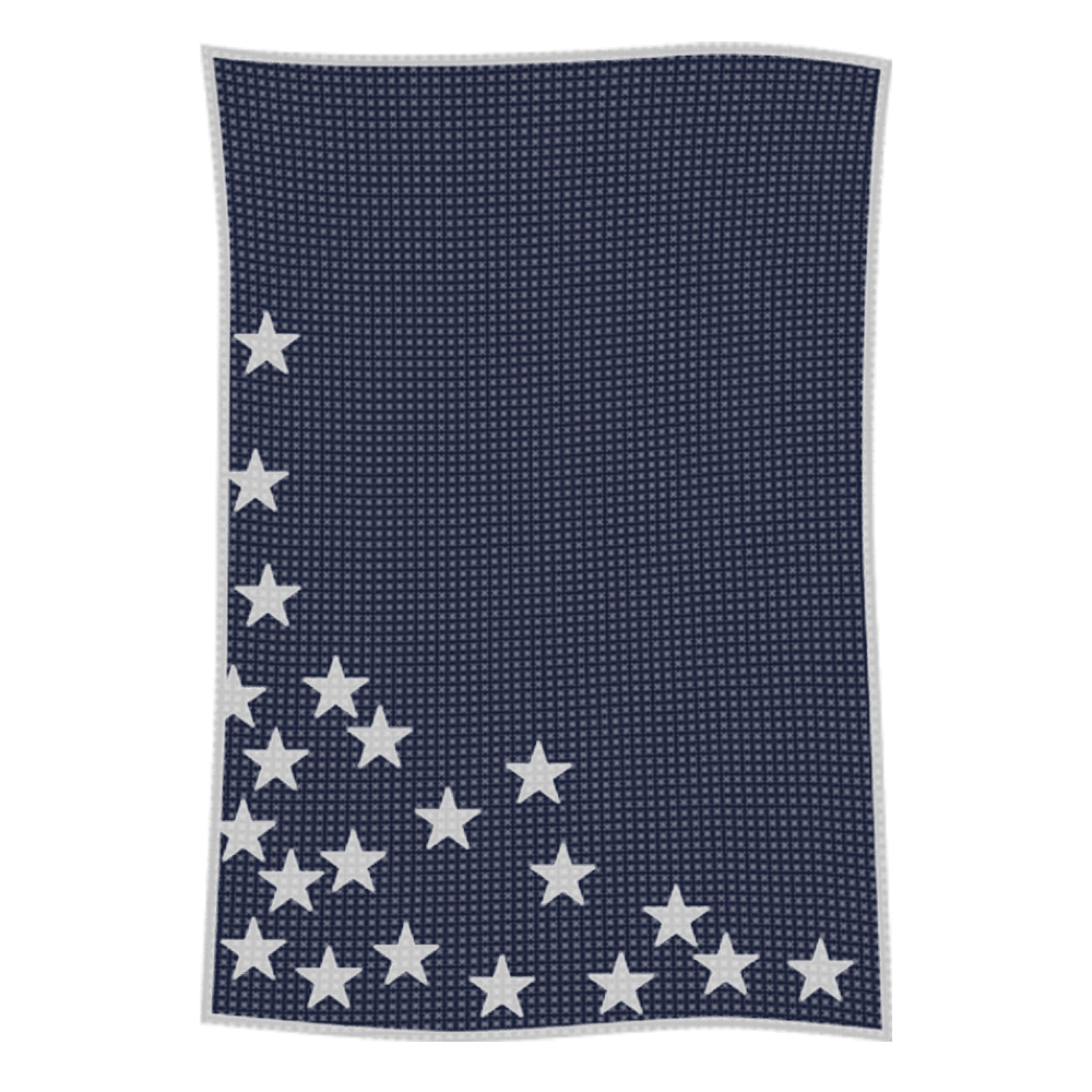 Metallic Sprinkled Stars Name Blanket - Image 53