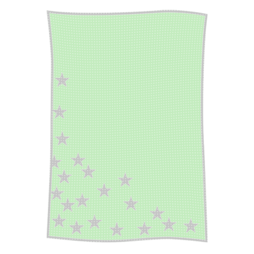 Metallic Sprinkled Stars Name Blanket - Image 54