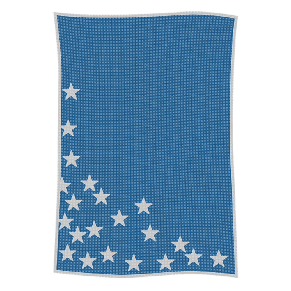Metallic Sprinkled Stars Name Blanket - Image 58