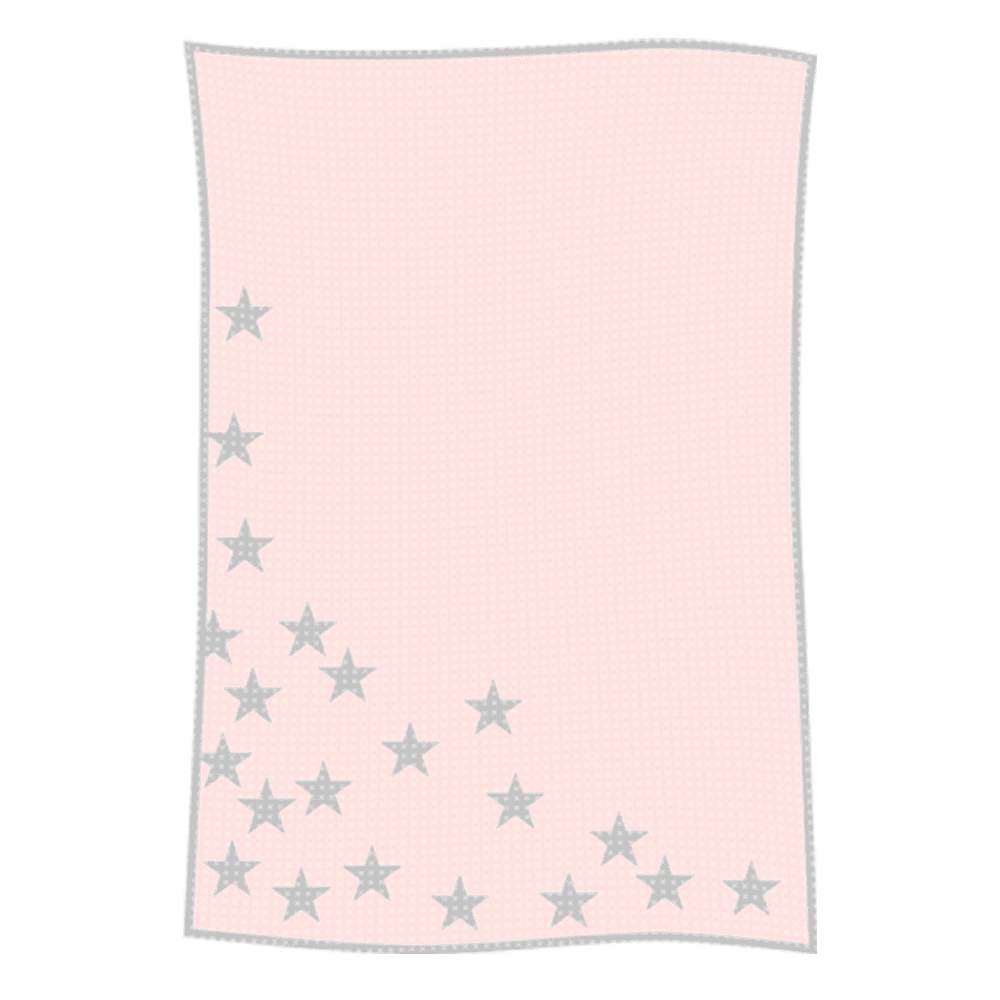 Metallic Sprinkled Stars Name Blanket - Image 43