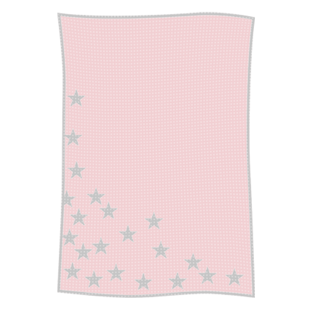 Metallic Sprinkled Stars Name Blanket - Image 44