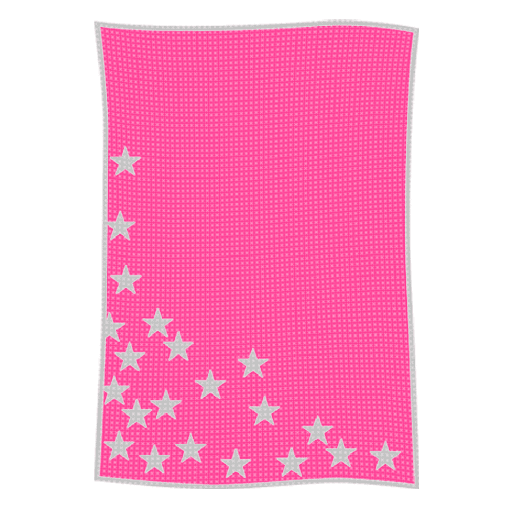 Metallic Sprinkled Stars Name Blanket - Image 45