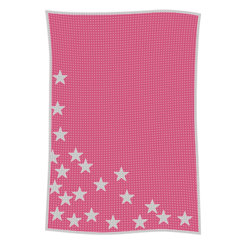 Metallic Sprinkled Stars Name Blanket - Image 46
