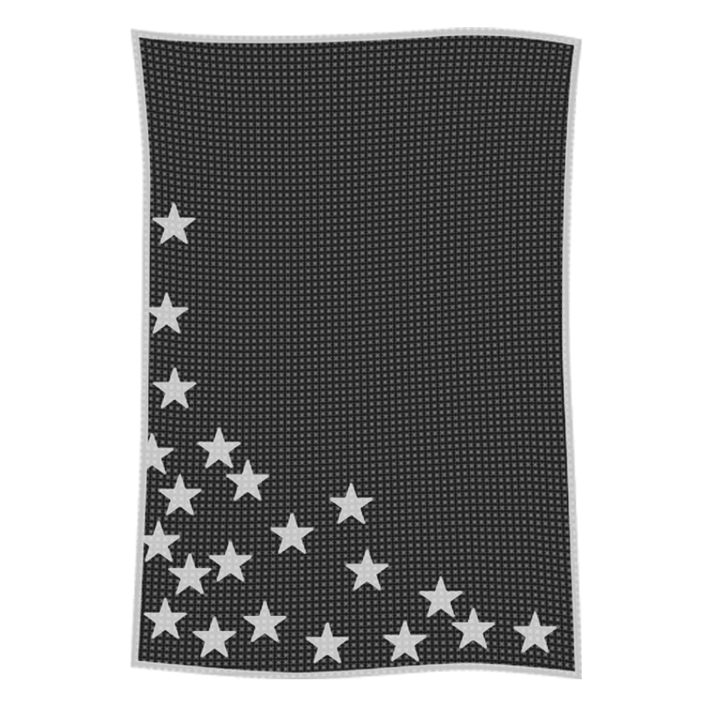Metallic Sprinkled Stars Name Blanket - Image 35