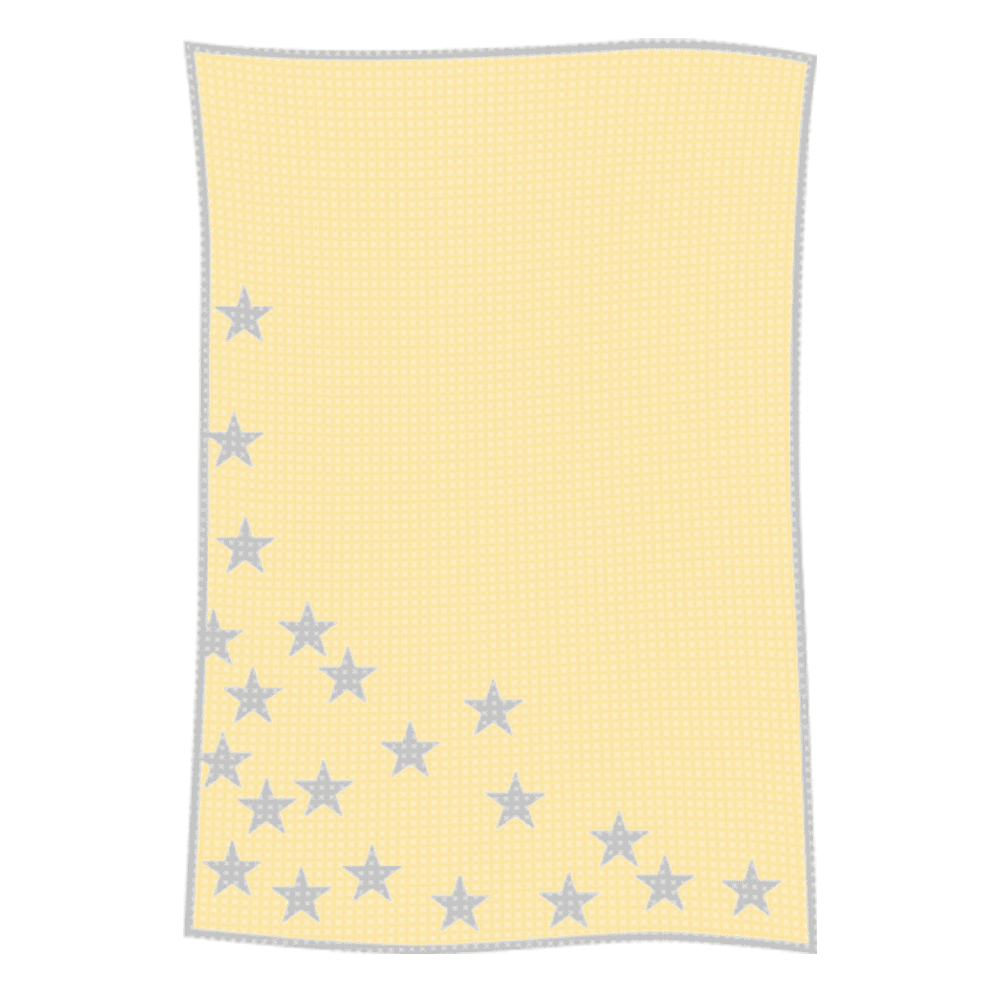 Metallic Sprinkled Stars Name Blanket - Image 36