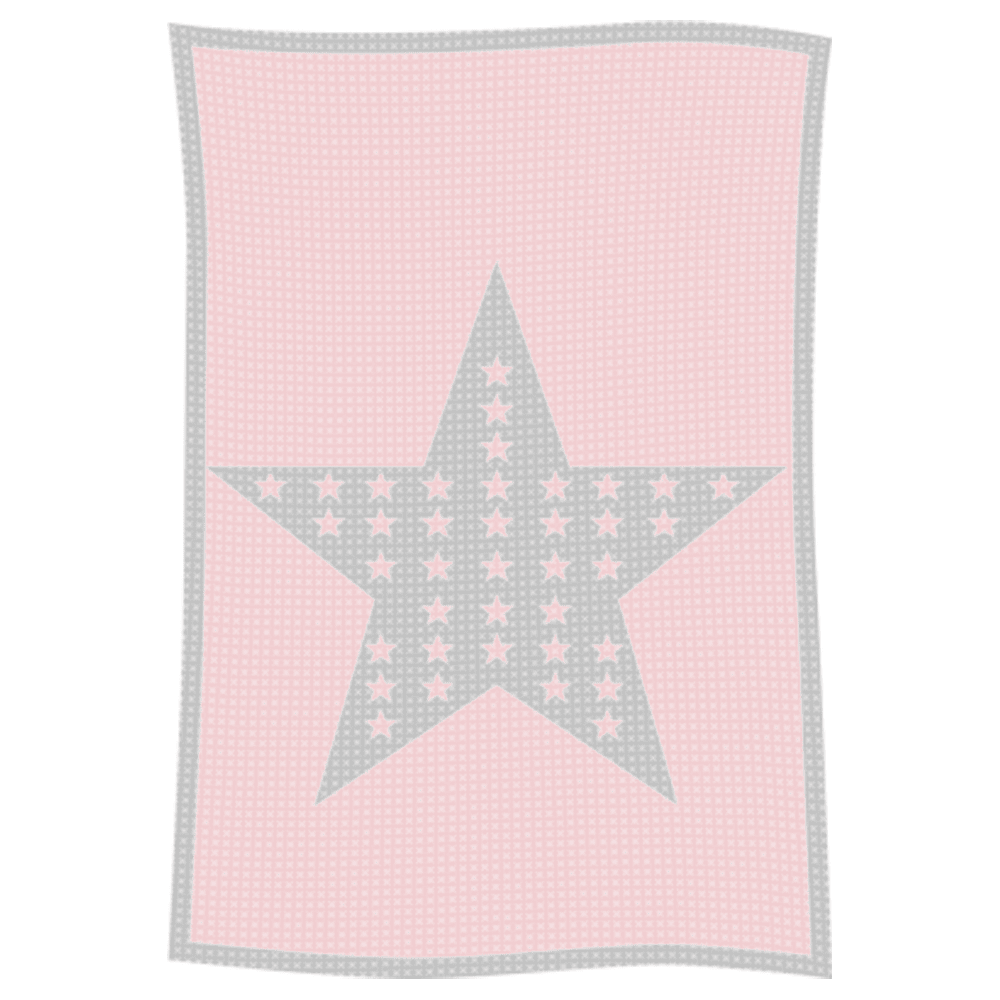 Metallic Star on Star Name Blanket - Image 44
