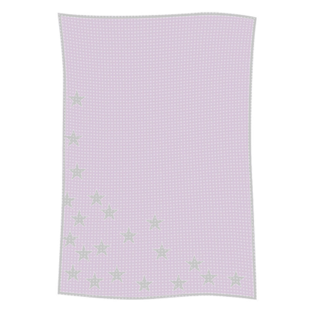 Metallic Sprinkled Stars Name Blanket - Image 42