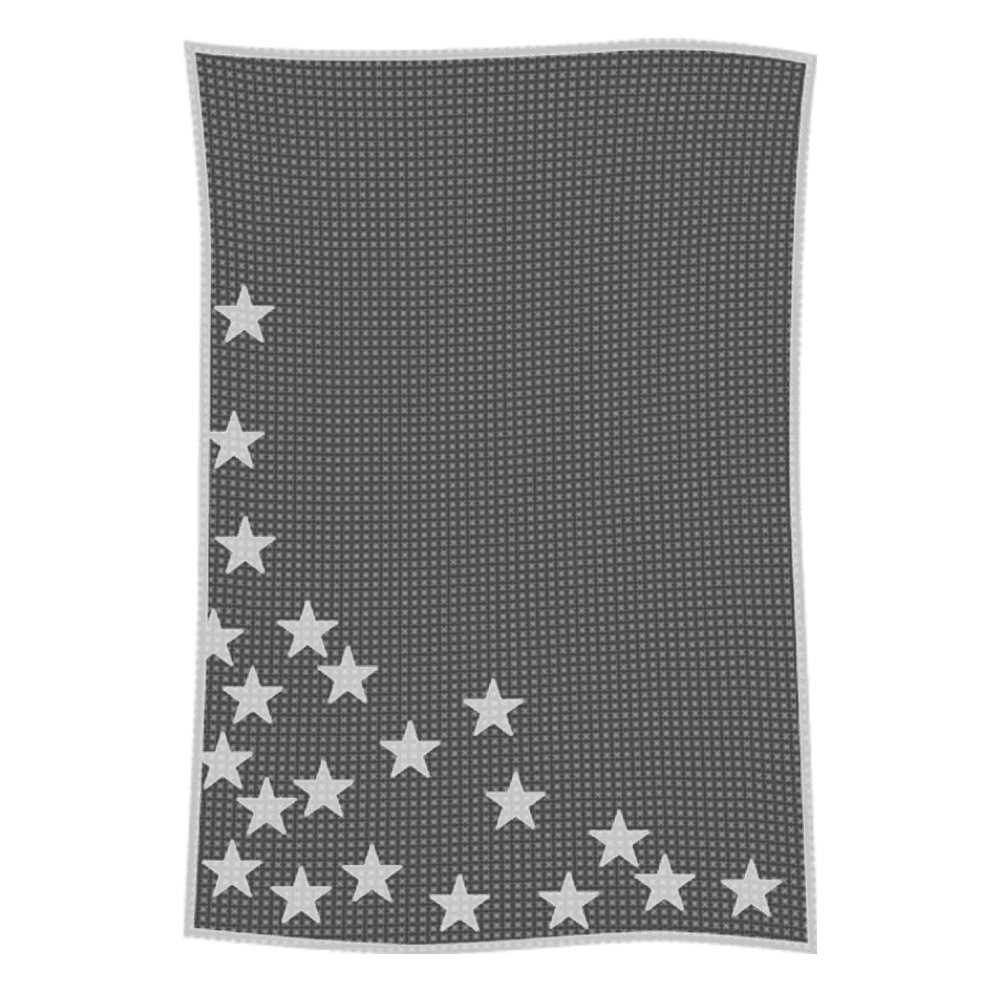 Metallic Sprinkled Stars Name Blanket - Image 34