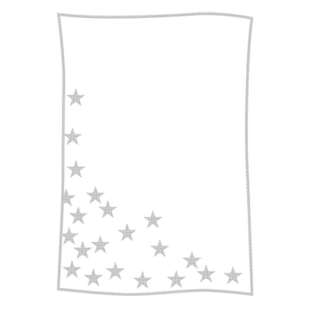 Metallic Sprinkled Stars Name Blanket - Image 31