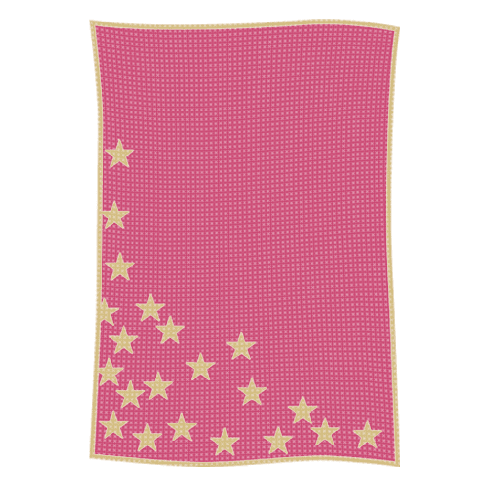 Metallic Sprinkled Stars Name Blanket - Image 20
