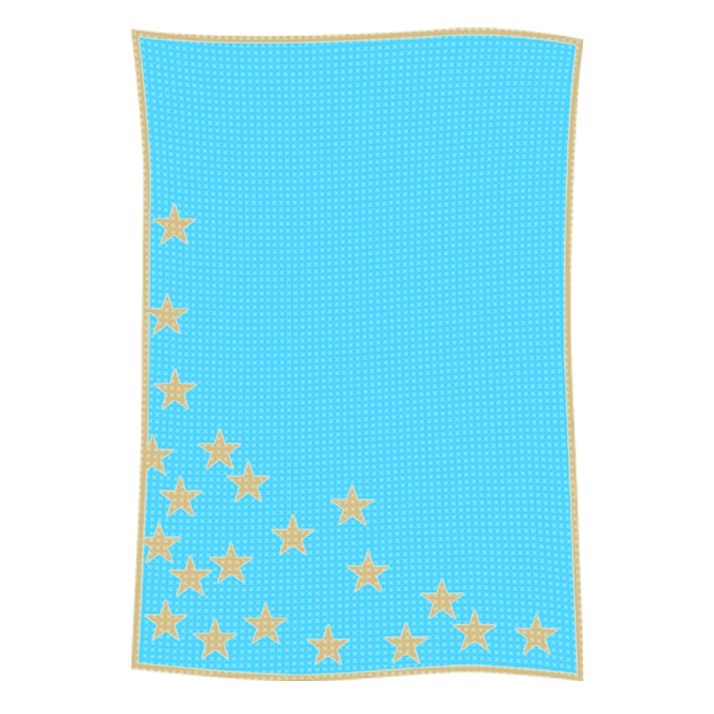 Metallic Sprinkled Stars Name Blanket - Image 23