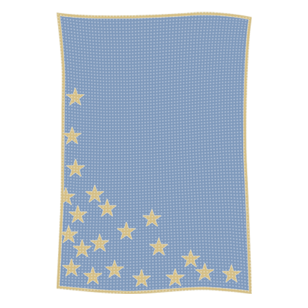 Metallic Sprinkled Stars Name Blanket - Image 24